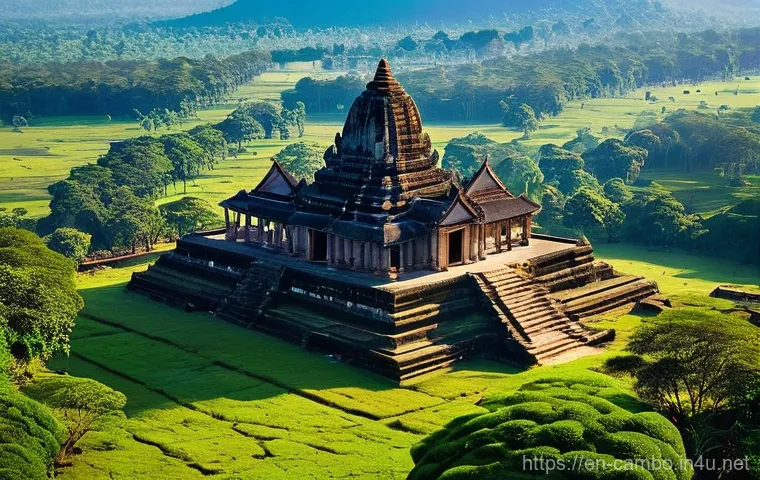 캄보디아 태국 국경 분쟁 - **Prompt: The Sacred Stone's Silent Witness**
"An epic, cinematic view of the Preah Vihear Templ...